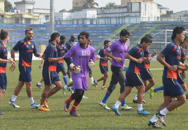 East Bengal FC practice session