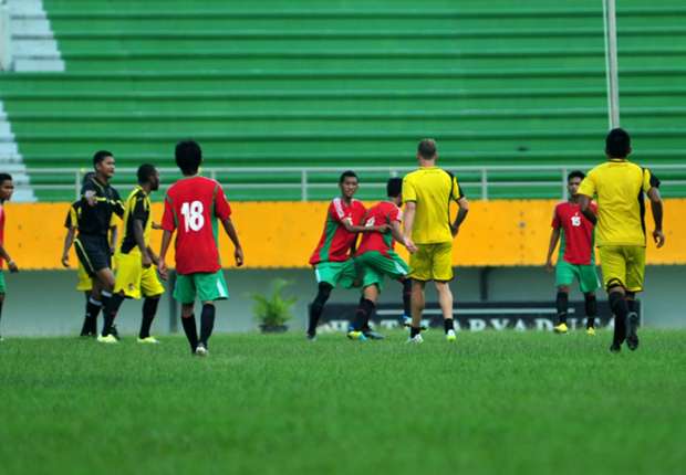 Para penggawa SFC terus bersiap jelang lawan Persebaya.