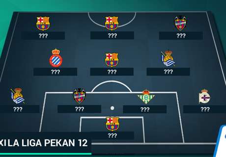 Tim Terbaik La Liga - Jornada 12