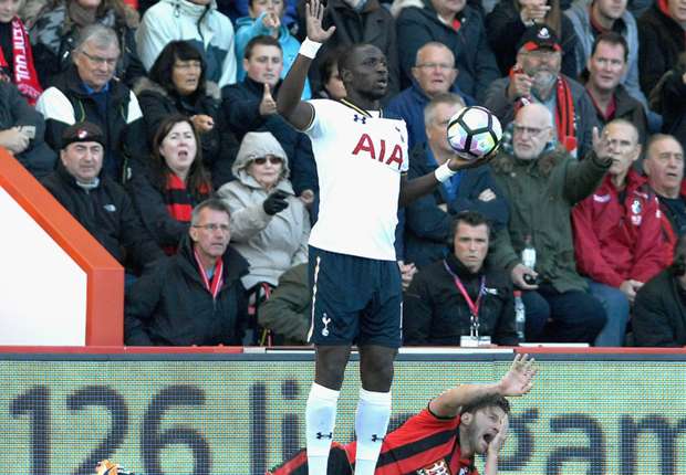 Moussa Sissoko Harry Arter Tottenham Bournemouth 22102016