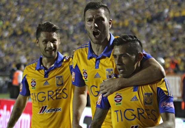 Gignac, Sobis y Aquino los tres anotadores para Tigres 