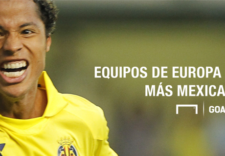 Equipos de Europa con más mexicanos