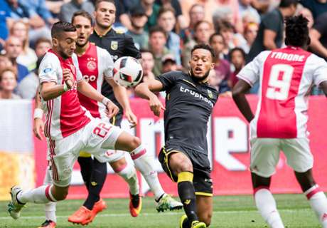 Assist Ziyech bij thuiswinst Ajax