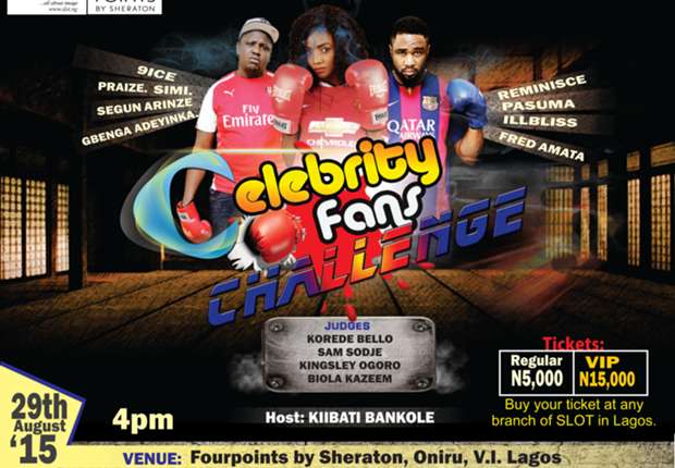 Pasuma, 9ice set for Celebrity Fans Challenge