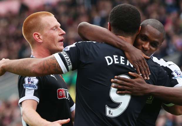 Ben Watson, Troy Deeney & Odion Ighalo of Watford