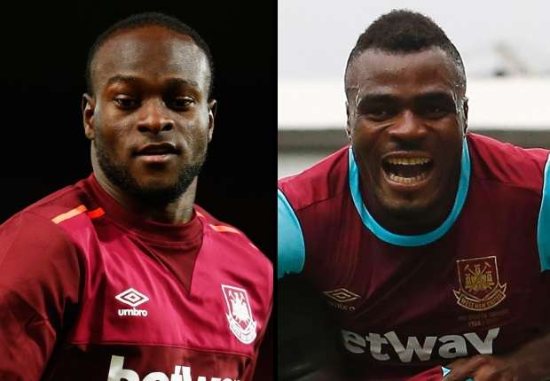 Victor Moses & Emmanuel Emenike, West Ham