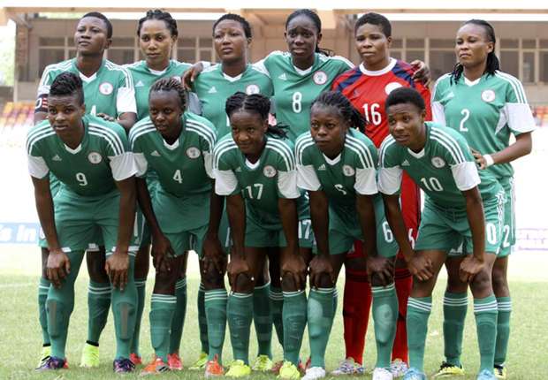 The Super Falcons defeated the WoodBridge ladies 9-0