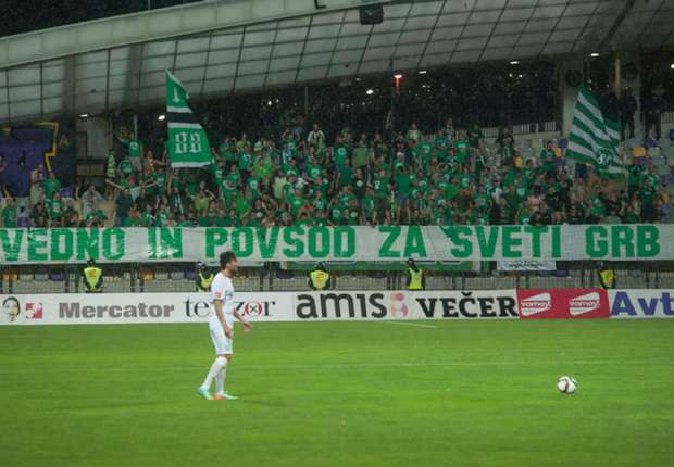 Mimoun Green Dragons Maribor Olimpija Ljubljana Prva liga 16082015 Ljudski vrt Slovenian league SNL