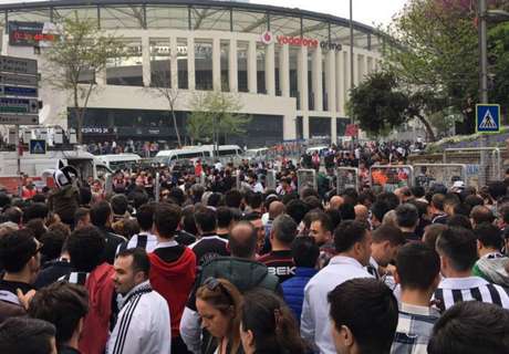 PICS: Besiktas break in new stadium