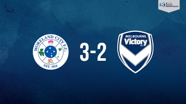 Melbourne Victory was downed by Moreland City in the PlayStation 4 NPL2 West.