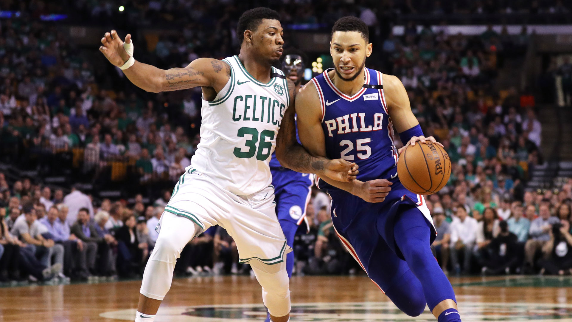 Celtics' stifling defense provides Ben Simmons with biggest NBA challenge yet