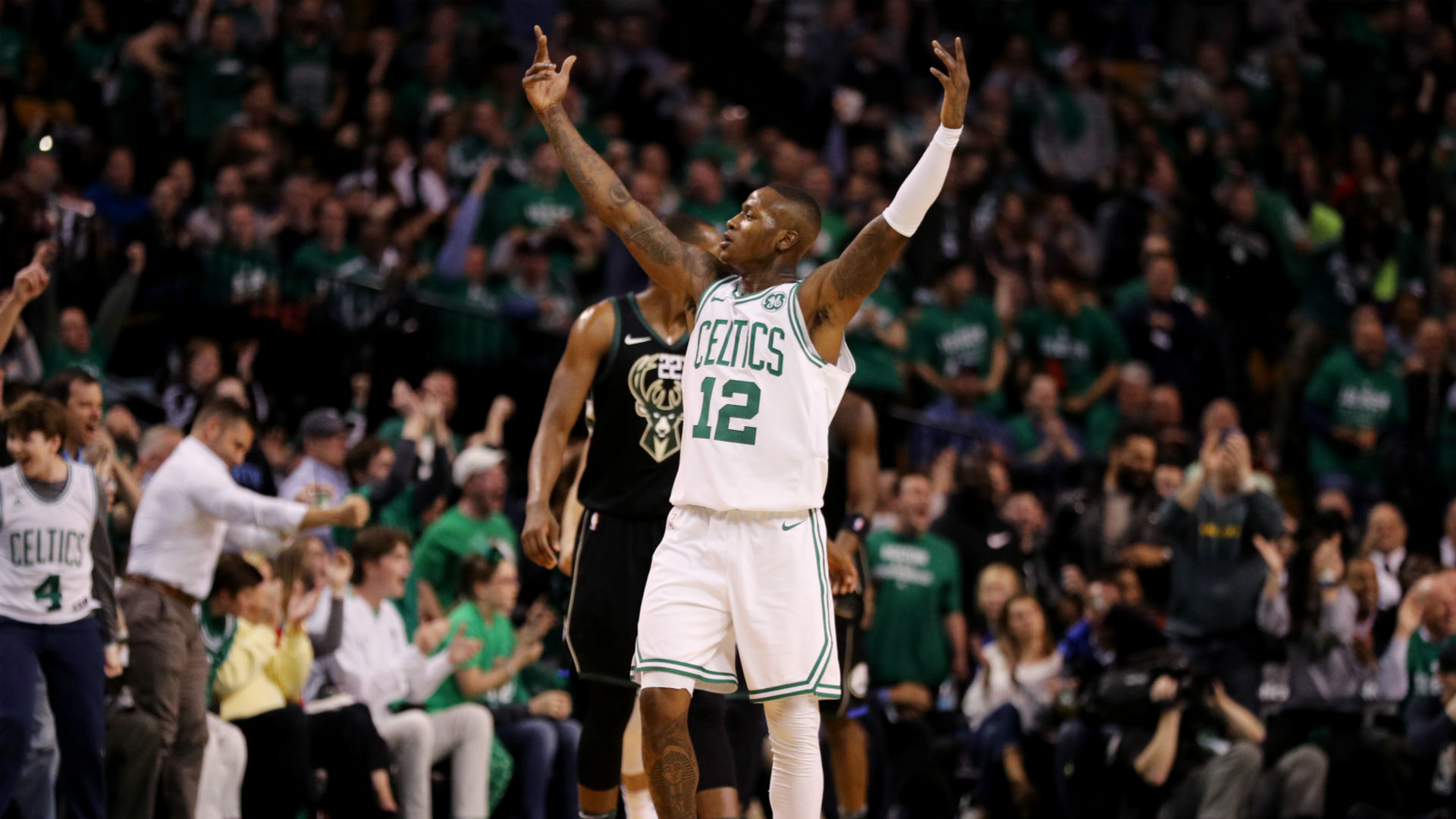 Baynes and Celtics buck Milwaukee in National Basketball Association Baynes and Celtics buck Milwaukee in National Basketball Association
