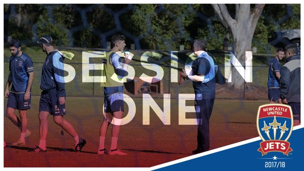 Newcastle Jets took to the pitch under Ernie Merrick for the first time on Monday 26 June 2017. New faces joined old faces as we commenced pre-season 2017!