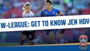 Number 9 for the Jets Women is American import, Jennifer Hoy.