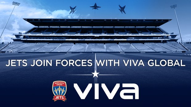 Newcastle Jets will be kitted out by VIVA Global until 2020