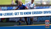 Number 6 for Newcastle Jets Women is reliable and versatile midfielder, Cassidy Davis.