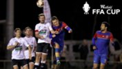 Nigel Boogaard played 45 minutes against Maitland FC last Wednesday
