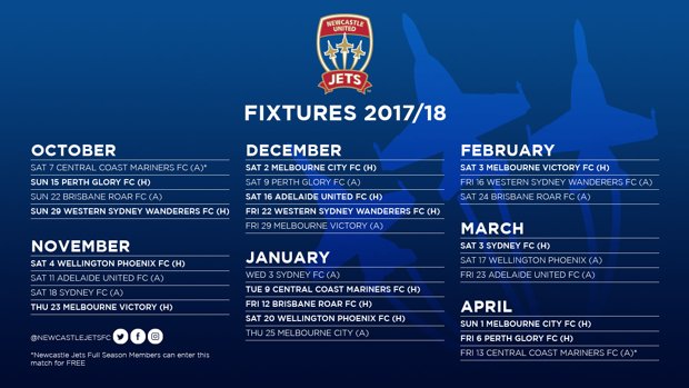 Our 2017/18 fixture list has landed!
