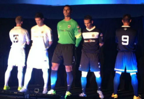 Armada FC reveals inaugural kits