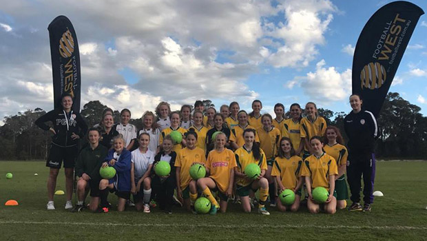 Glory stars helping to grow the game across WA Glory stars helping to grow the game across WA