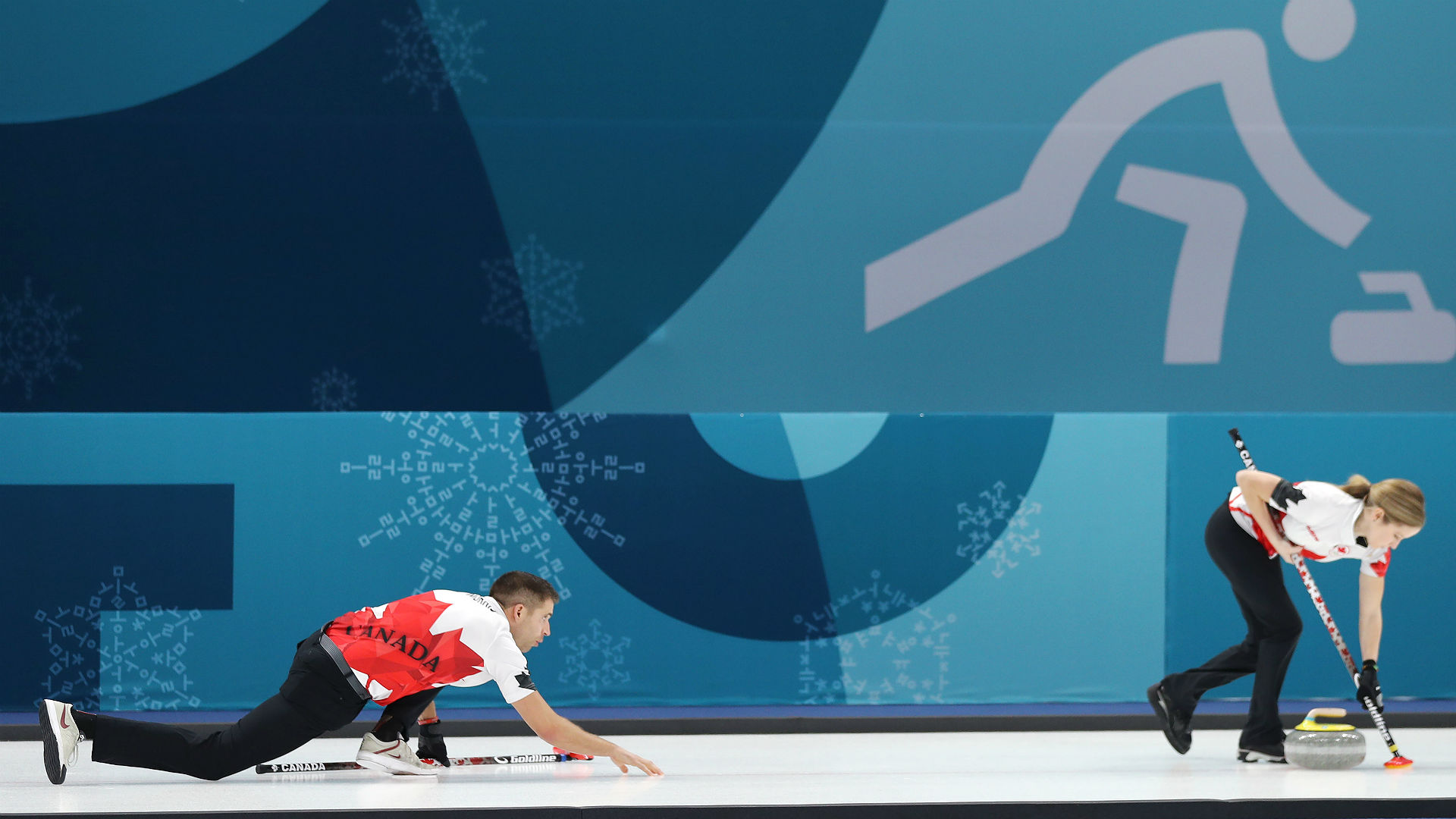 Team USA's #HamFam easily defeats OAR in curling mixed doubles opener