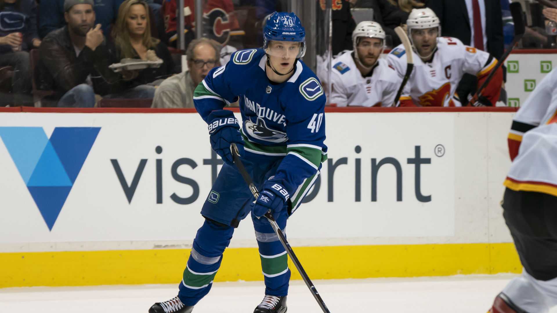 WATCH: Elias Pettersson Scores Twice In Canucks Loss Against Flames ...