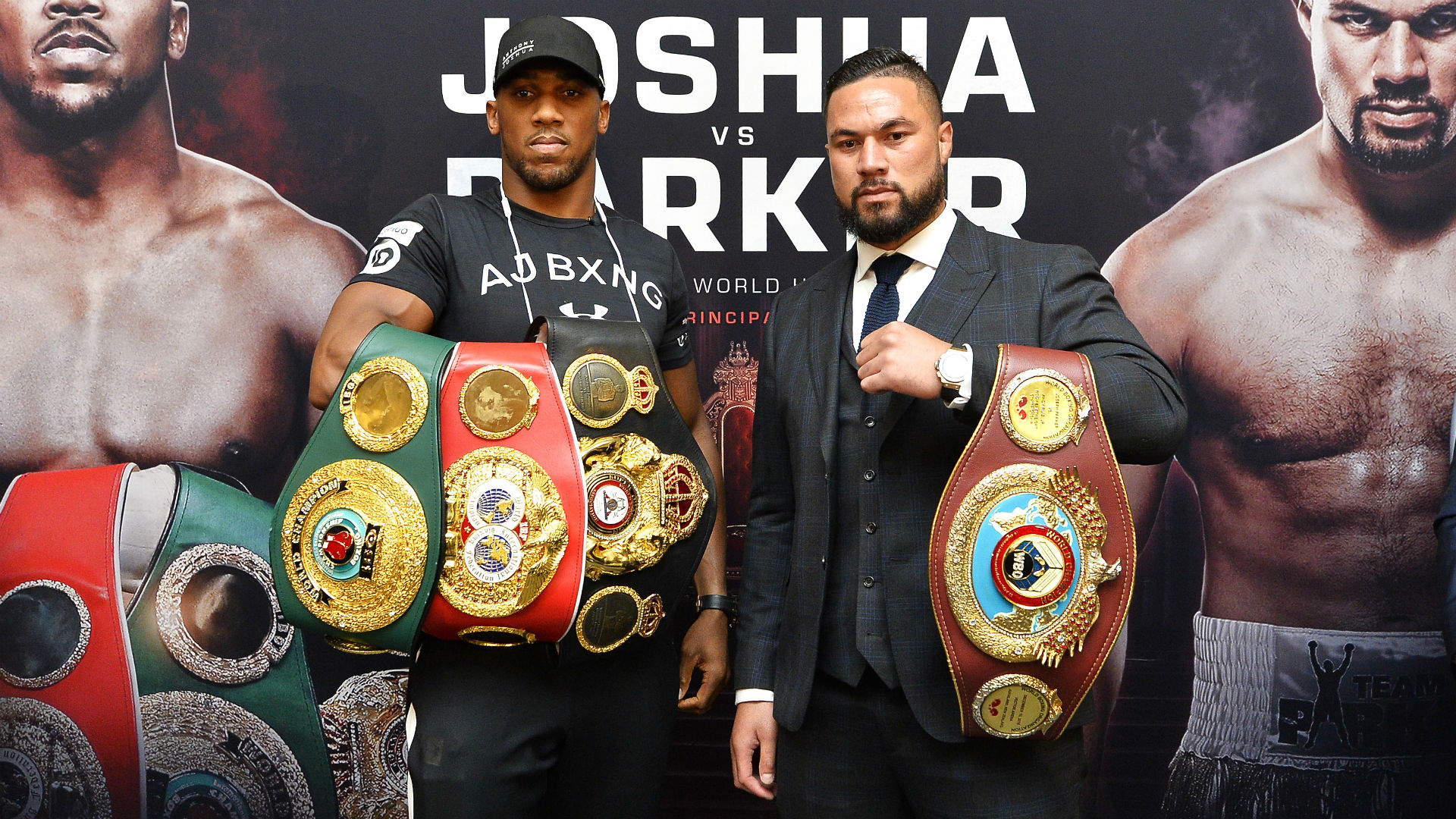 Anthony Joshua and Joseph Parker