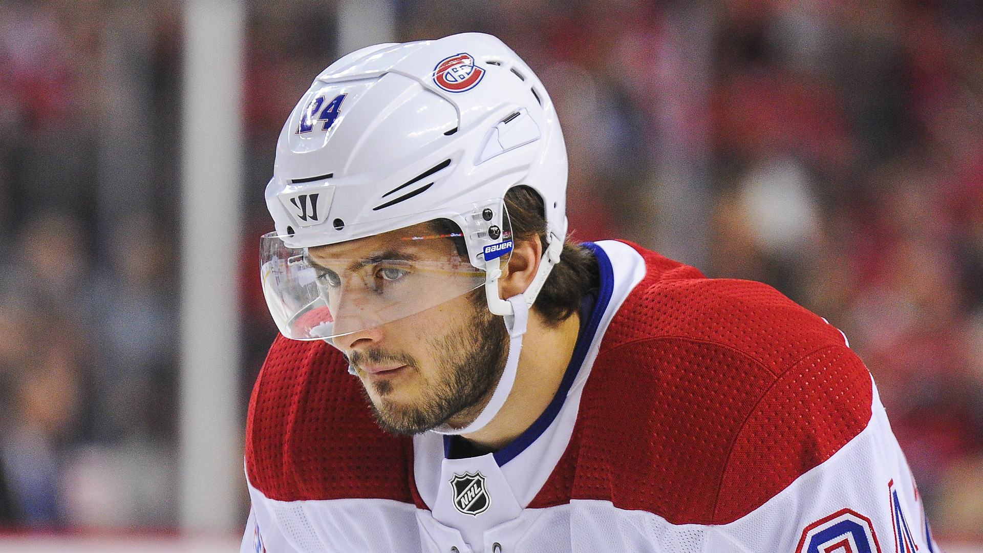 Canadiens Danault taken to hospital with head injury