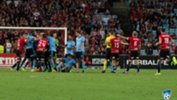 Challenge on O'Neill provokes melee