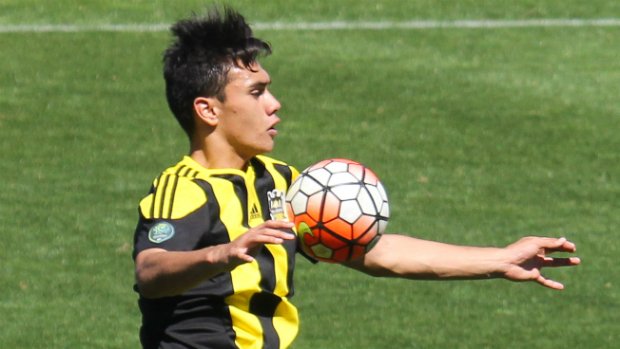 WPSS and WPFA player Max Mata in action for the Phoenix U20s.