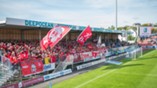 Haugesund - Brann 3-2: Brann-fansen tok hele bortefeltet supportere flagg