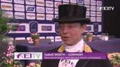 Reem Acra FEI World Cup™ Dressage 2014/15 - Gothenburg - Isabell Werth (GER) Reem Acra FEI World Cup™ Dressage 2014/15 - Gothenburg - Isabell Werth (GER)