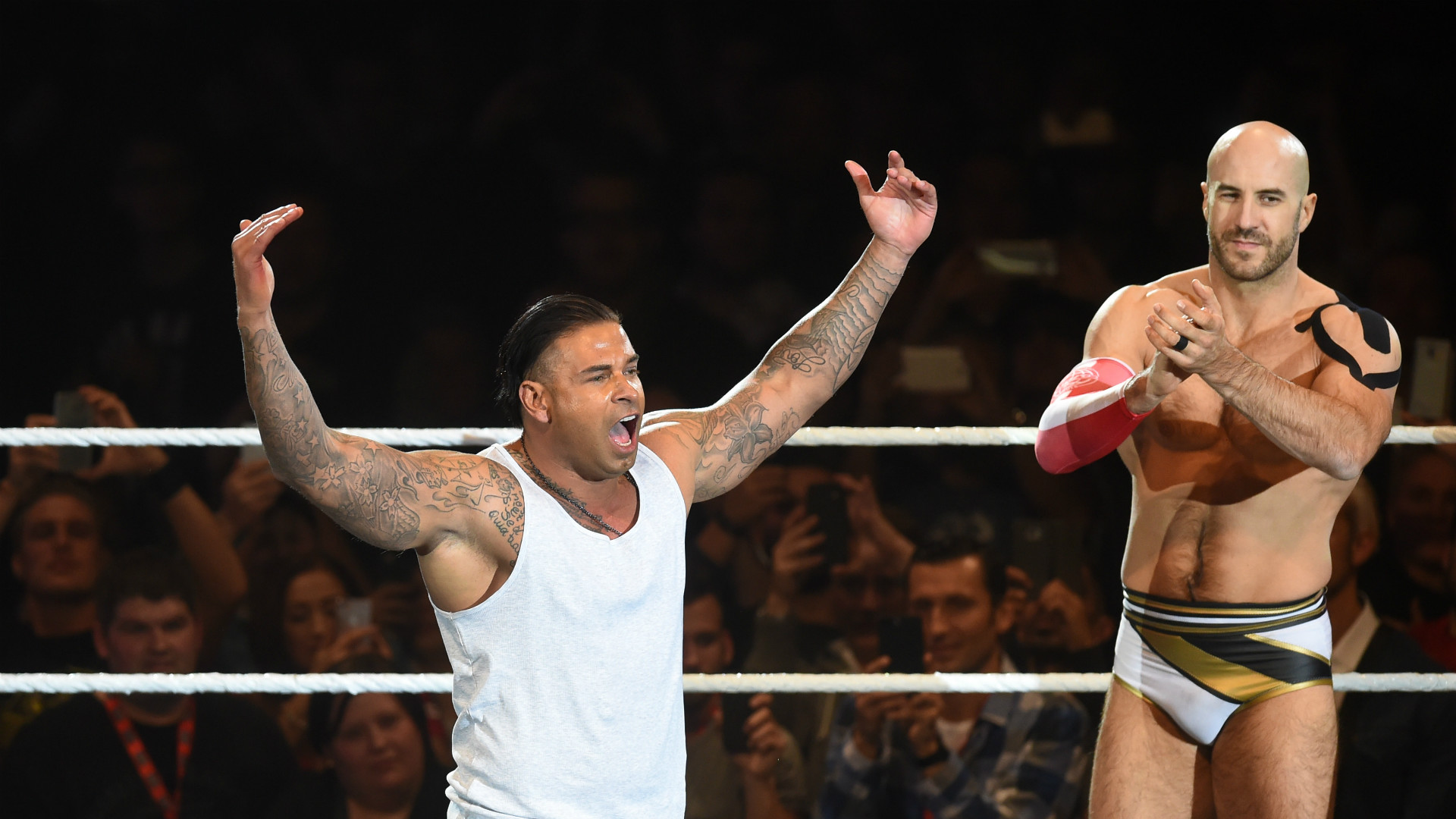 Tim Wiese Wrestling Fight