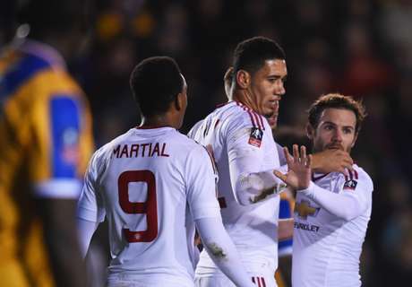 El United avanzó en la FA Cup
