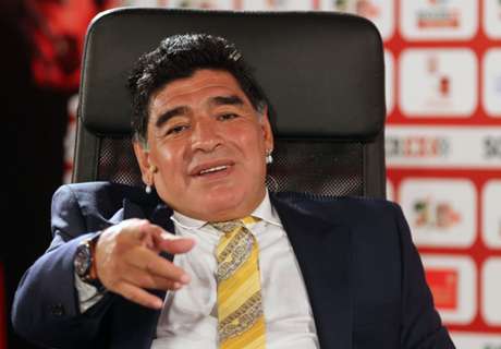 Maradona celebra la paz en Colombia