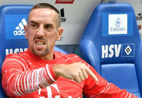 Nur Gelb: Ribery greift wieder zu