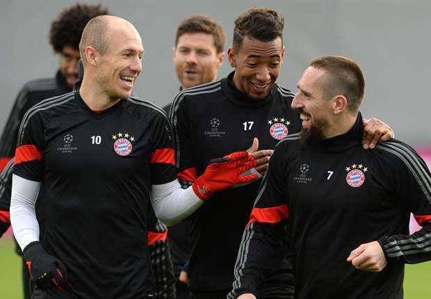 Robben gembira Ribery kembali.