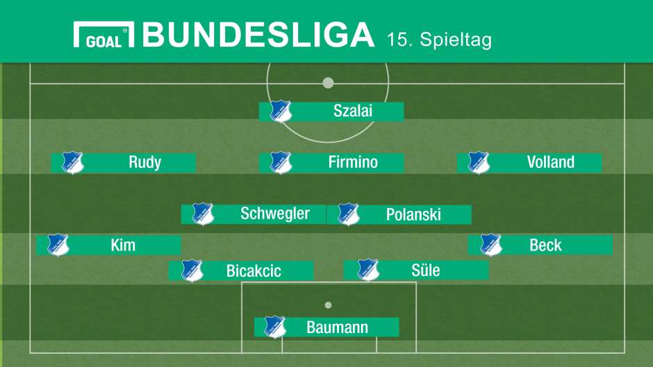 Voraussichtliche Aufstellung Hoffenheim Voraussichtliche Aufstellung Hoffenheim