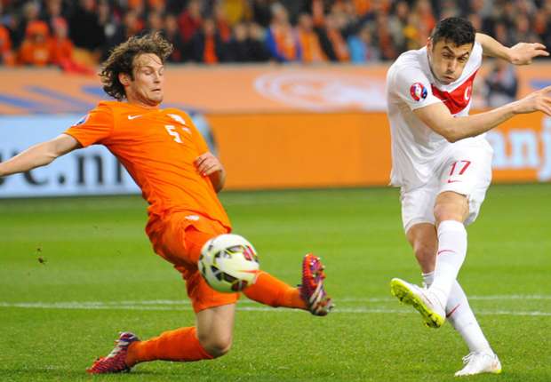 Netherlands 1 1 Turkey Match Report 3 28 15 Ec Qualification