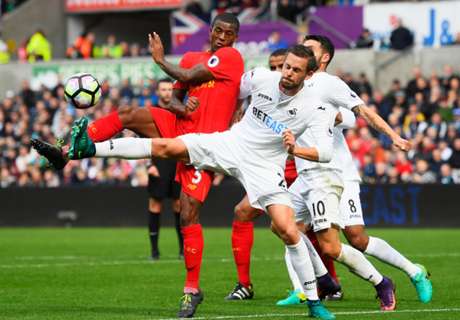 LIVE: Swansea City 1-0 Liverpool