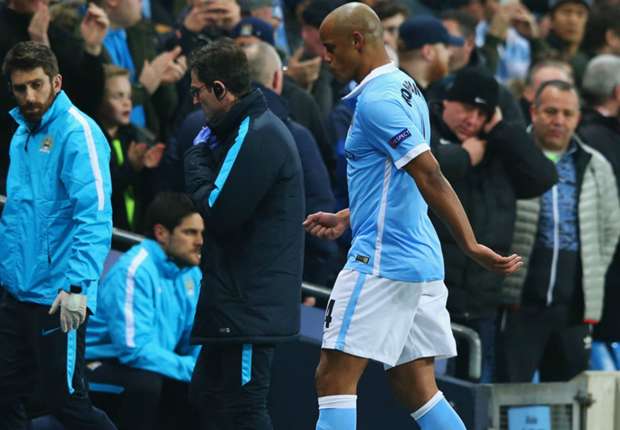 Vincent Kompany Dipastikan Absen Lawan Paris Saint-Germain