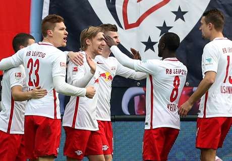 RB Leipzig blijft in spoor Bayern