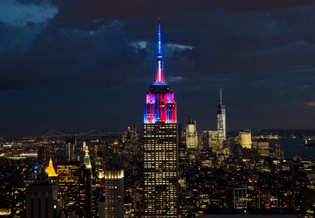 Goal en las redes: El Empire State se tiñe de azulgrana - Goal.com