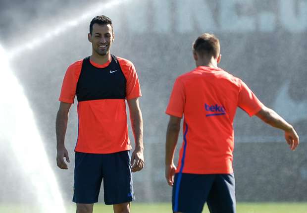 Busquets, Iniesta y Digne vuelven a entrenarse con el Barcelona - Goal.com