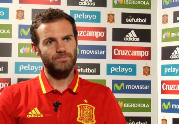 Juan Mata, Spain and Manchester United player, during the exclusive interview with Goal