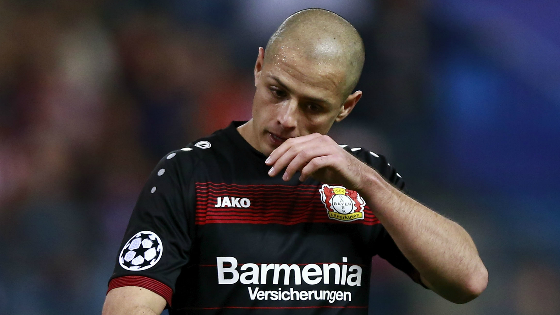 ATLETICO MADRID BAYER LEVERKUSEN JAVIER HERNANDEZ CHICHARITO CHAMPIONS LEAGUE 15032016