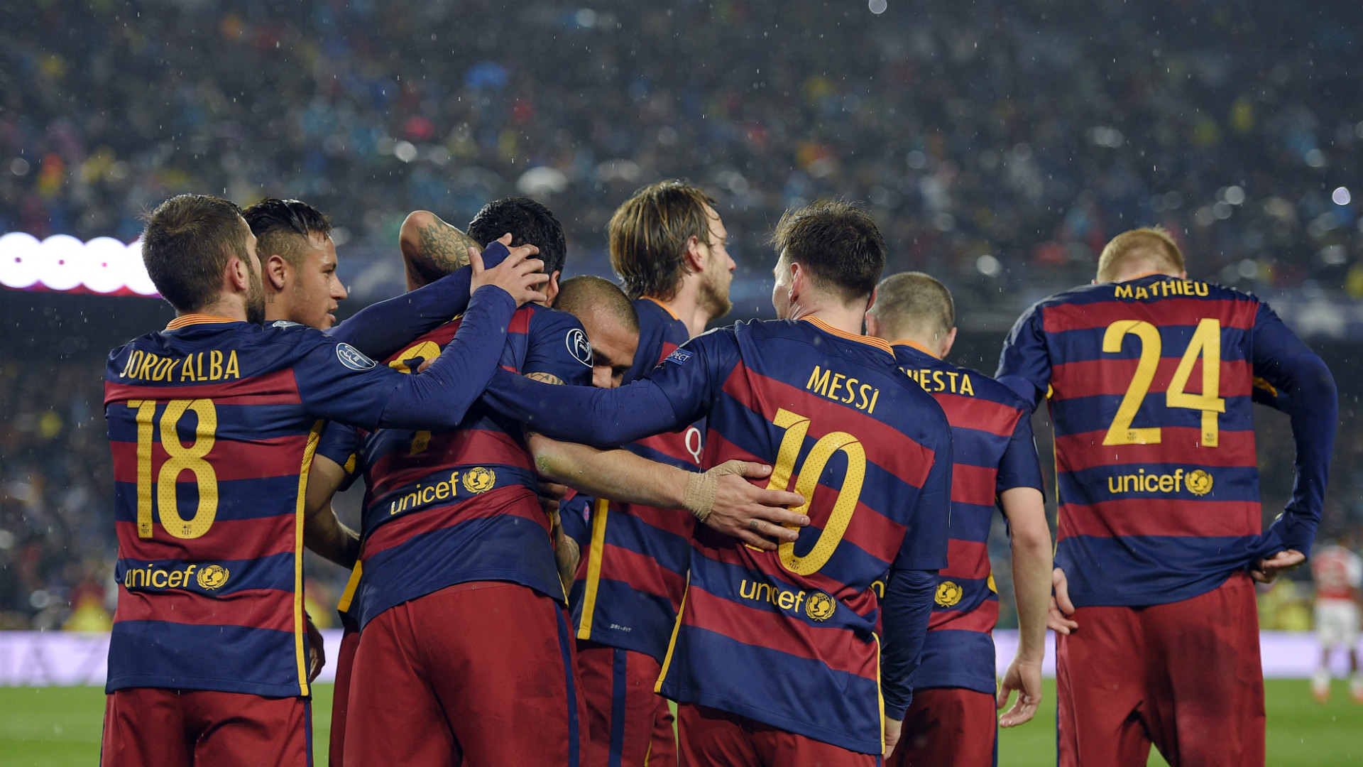 Barcelona 3-1 Arsenal (agg. 5-1): Messi, Suarez & Neymar fire Catalans