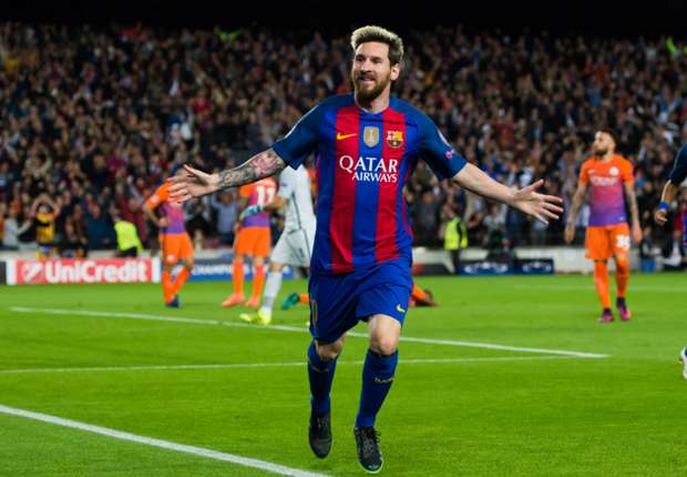 messi in Champions League