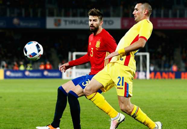 Espanha faz jogo decepcionante e empata com Romênia