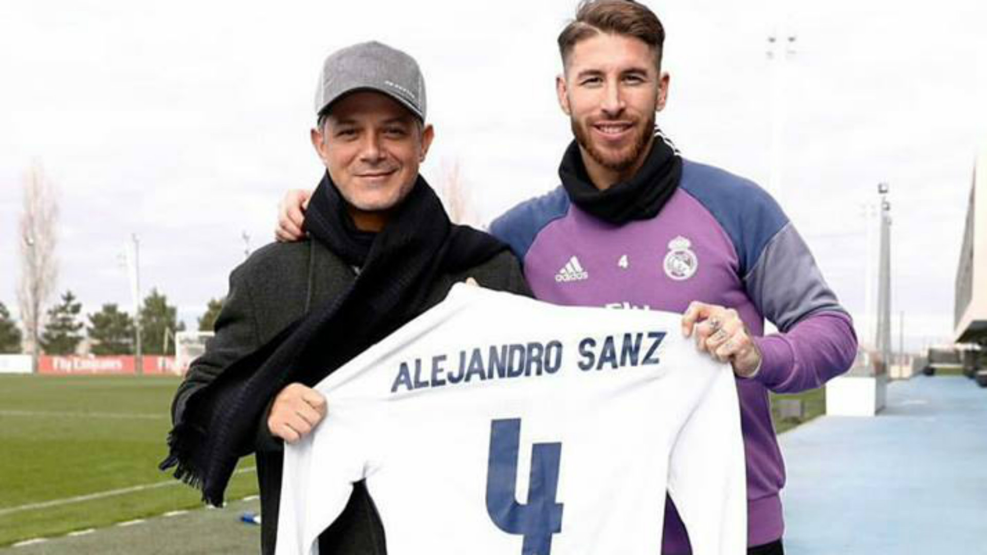 Alejandro Sanz Sergio Ramos